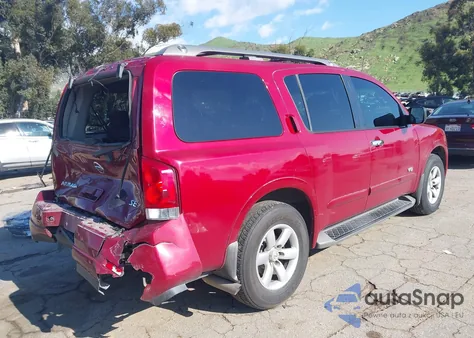 2008 Nissan Armada Se z USA, uszkodzony, nr VIN 5N1AA08D28N618245